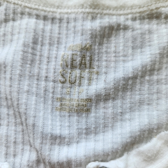 Aerie Real Soft Long Sleeve Oversized Top - Size Small - Picture 3 of 8